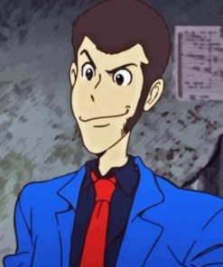 Lupin III Manga Series Character Diamond Painting