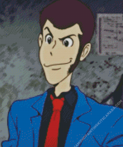 Lupin III Manga Series Character Diamond Painting
