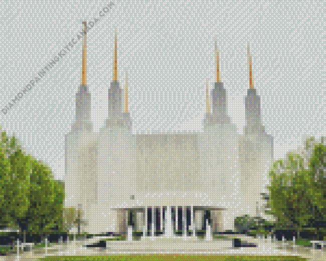 Washington DC Church Temple Diamond Painting