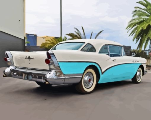 1957 Buick Diamond Painting