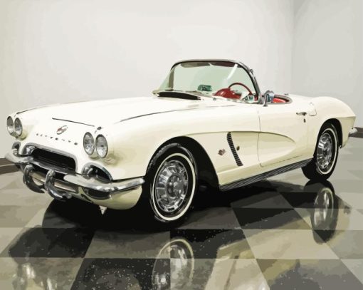 1962 Chevrolet Corvette Diamond Painting