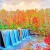 Alabama Waterfall Diamond Painting