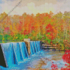 Alabama Waterfall Diamond Painting