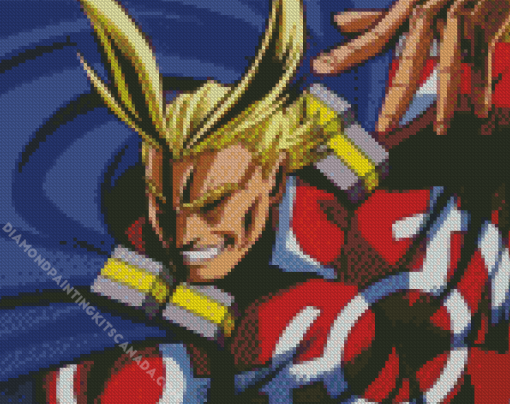 All Might Toshinori Diamond Painting