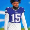 American Footballer Ezekiel Elliott Diamond Painting