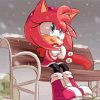 Amy Rose Illlustration Diamond Painting