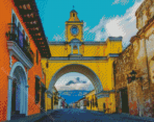 Antigua Guatemala Diamond Painting