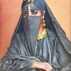 Arabian Muslim Lady Diamond Painting