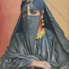 Arabian Muslim Lady Diamond Painting