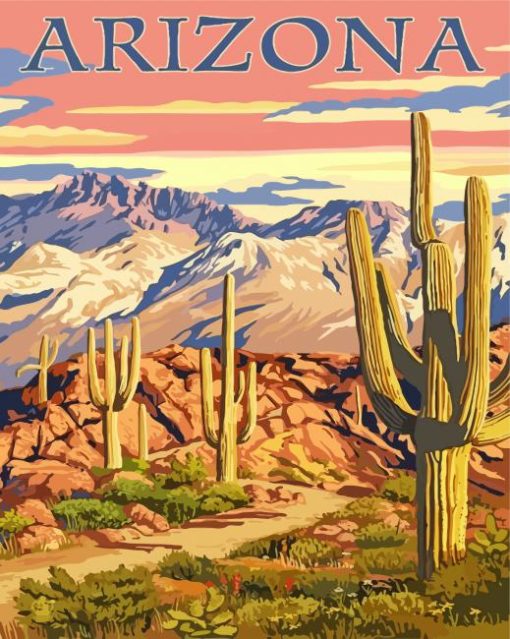 Arizona Poster Diamond Painting