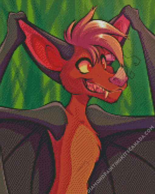 Batty Koda Art Diamond Painting