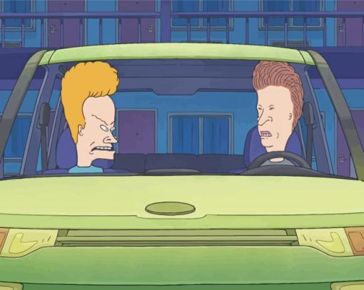 Beavis and Butthead Animation Serie Diamond Painting