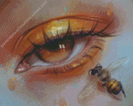 Bee Eye Diamond Painting