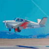 Beechcraft Bonanza Airplane Diamond Painting