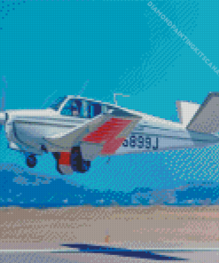 Beechcraft Bonanza Airplane Diamond Painting