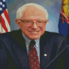 Bernie Sanders Smiling Diamond Painting