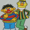 Bert and Ernie Cartoon Diamond Painting