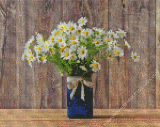 Blooming Daisies Diamond Painting