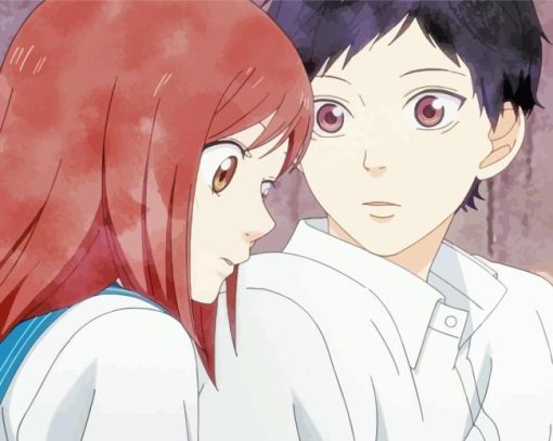 Blue Spring Ride Diamond Painting