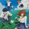 Blue Spring Ride Anime Diamond Painting