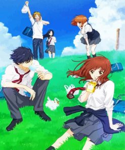 Blue Spring Ride Anime Diamond Painting