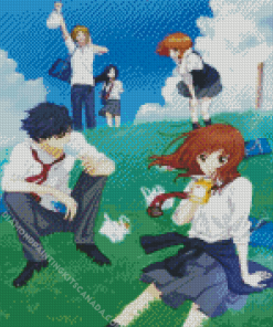 Blue Spring Ride Anime Diamond Painting