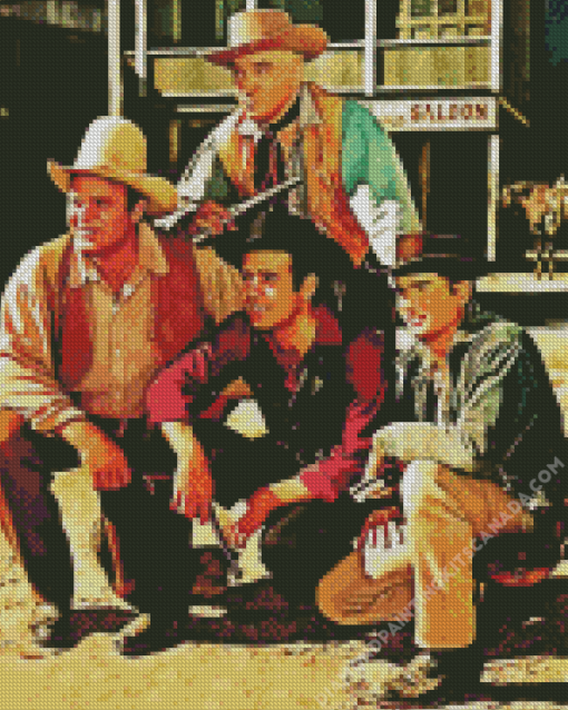 Bonanza Western Serie Diamond Painting