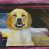 Car and Dog Art Diamond Painting