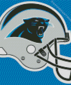 Carolina Panthers Helmet Diamond Painting