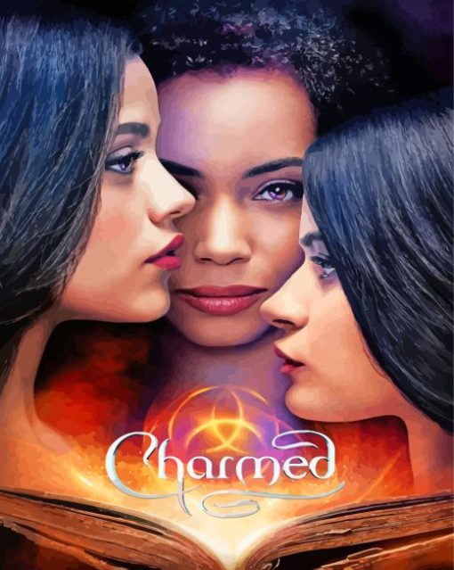 Charmed Serie Poster Diamond Painting