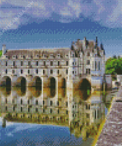 Chateau de Chenonceau Loire France Diamond Painting