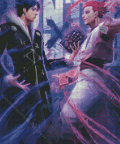 Chrollo and Hisoka Hunter x Hunter Diamond Painting