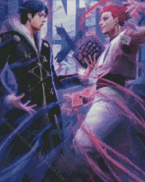 Chrollo and Hisoka Hunter x Hunter Diamond Painting