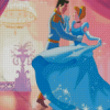 Cinderella and Prince Dancing Diamond Painting