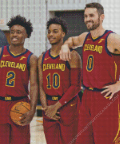 Cleveland Cavaliers Players Diamond Painting