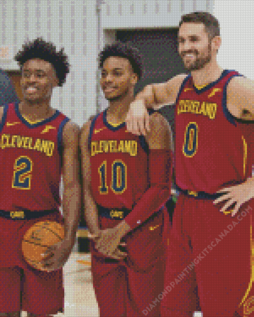 Cleveland Cavaliers Players Diamond Painting