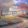 Countryside Colonial House Diamond Painting