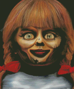 Creepy Annabelle Diamond Painting