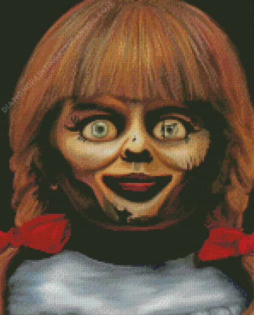 Creepy Annabelle Diamond Painting