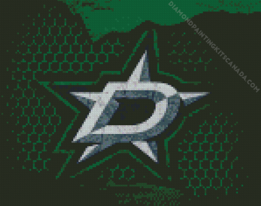 Dallas Stars Hockey Logo Diamond Painting