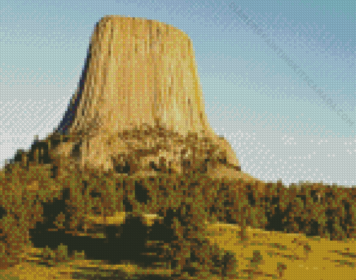 Devil Tower National Monument Diamond Painting