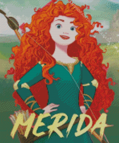 Disney Princess Merida Diamond Painting