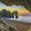 Durdle Door Beach Diamond Painting