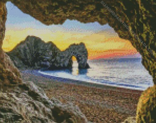 Durdle Door Beach Diamond Painting