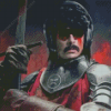 Elden Ring Boss Dr Disrespect Diamond Painting