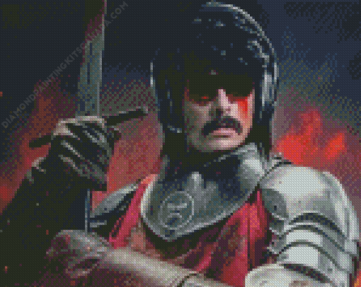 Elden Ring Boss Dr Disrespect Diamond Painting