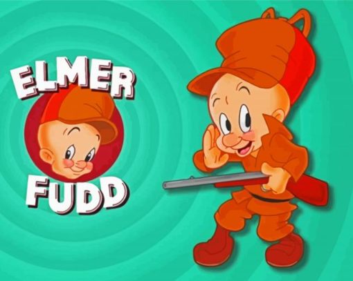 Elmer Fudd Poster Diamond Painting