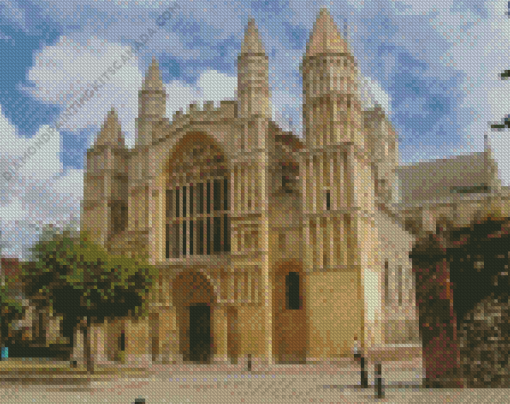 England Rochester Cathedral Diamond Painting