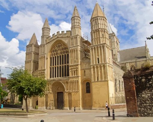 England Rochester Cathedral Diamond Painting