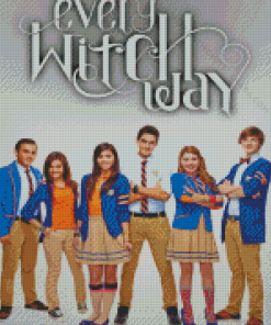 Every Witch Way Poster Diamond Painting